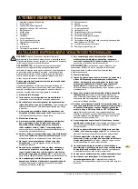 Preview for 36 page of Triton TRP UL Operating And Safety Instructions Manual