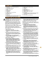 Preview for 44 page of Triton TRP UL Operating And Safety Instructions Manual