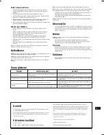 Preview for 30 page of Triton TRTA001 Operating And Safety Instructions Manual