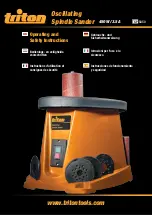 Triton TSP S450 Operating And Safety Instructions Manual preview