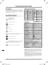 Preview for 30 page of Triton TSPS370 Operating/Safety Instructions Manual