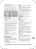 Preview for 75 page of Triton TSPS370 Operating/Safety Instructions Manual