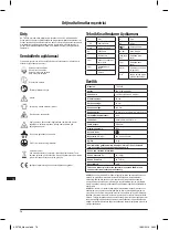 Preview for 78 page of Triton TSPS370 Operating/Safety Instructions Manual