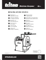 Preview for 1 page of Triton TW SS10 Operating And Safety Instructions Manual