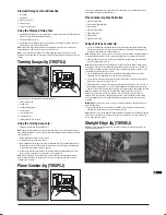 Preview for 11 page of Triton TW SS10 Operating And Safety Instructions Manual