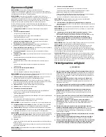 Preview for 15 page of Triton TW SS10 Operating And Safety Instructions Manual