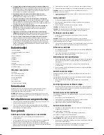 Preview for 16 page of Triton TW SS10 Operating And Safety Instructions Manual