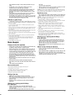 Preview for 27 page of Triton TW SS10 Operating And Safety Instructions Manual