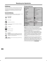 Preview for 34 page of Triton TW SS10 Operating And Safety Instructions Manual