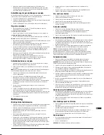 Preview for 37 page of Triton TW SS10 Operating And Safety Instructions Manual