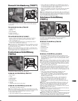 Preview for 41 page of Triton TW SS10 Operating And Safety Instructions Manual