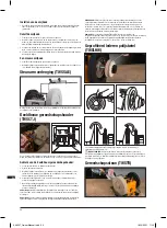 Preview for 20 page of Triton TWSS10 Operating And Safety Instructions Manual