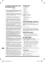 Preview for 36 page of Triton TWSS10 Operating And Safety Instructions Manual