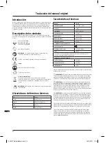 Preview for 54 page of Triton TWSS10 Operating And Safety Instructions Manual