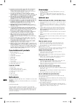 Preview for 56 page of Triton TWSS10 Operating And Safety Instructions Manual