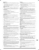 Предварительный просмотр 23 страницы Triton TWX7CS001 Operating And Safety Instructions Manual