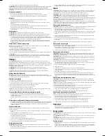 Предварительный просмотр 47 страницы Triton TWX7CS001 Operating And Safety Instructions Manual