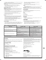 Предварительный просмотр 55 страницы Triton TWX7CS001 Operating And Safety Instructions Manual