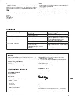 Предварительный просмотр 61 страницы Triton TWX7CS001 Operating And Safety Instructions Manual