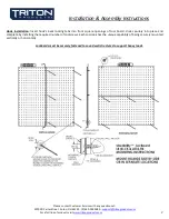 Preview for 2 page of Triton WC18-WH-Kit Installation & Assembly Instructions