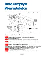 Предварительный просмотр 21 страницы Triton XEROPHYTE Installation Manual