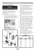 Предварительный просмотр 6 страницы Triton Zante Installation And Operating Instructions Manual