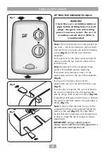 Предварительный просмотр 10 страницы Triton Zante Installation And Operating Instructions Manual