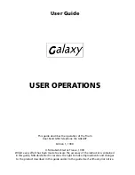 Предварительный просмотр 3 страницы Trium TRIUM GALAXY User Manual