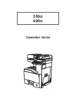 Preview for 1 page of Triumph Adler 350ci Operation Manual