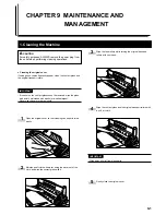 Предварительный просмотр 99 страницы Triumph Adler CX 8682 Instruction Handbook Manual