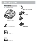 Preview for 4 page of Triumph Adler FAX 920 Instruction Handbook Manual