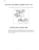 Preview for 20 page of Triumph Adler MFP 980 Instruction Handbook Manual