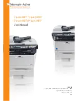 Preview for 1 page of Triumph Adler P-3020 MFP User Manual