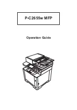 Triumph Adler P-C2655w Operation Manual preview