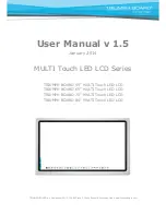 TRIUMPH BOARD 70" MULTI Touch LED LCD User Manual preview