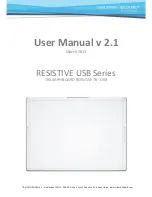 TRIUMPH BOARD RESISTIVE 78" USB User Manual preview