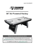 Triumph Sports USA 45-6 808GR Instruction Manual preview