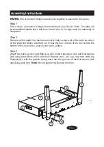 Preview for 4 page of Triumph Sports USA 48" Soccer Table Instruction Manual