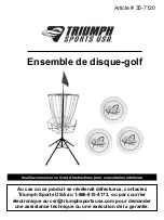 Предварительный просмотр 9 страницы Triumph Sports USA Disc Golf Toss Instruction Manual