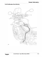 Предварительный просмотр 61 страницы Triumph 2010 Tiger 800 Service Manual