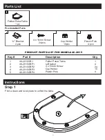 Preview for 3 page of Triumph 46-2015F Instruction Manual