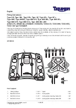 Triumph A9501275 Instructions Manual preview