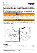 Triumph A9808064 Fitting Instructions Manual preview