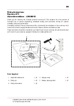 Triumph A9808092 Fitting Instructions Manual preview