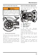 Предварительный просмотр 79 страницы Triumph Bonneville Bobber 2016 Owner'S Handbook Manual