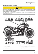 Предварительный просмотр 15 страницы Triumph Bonneville Bobber Owner'S Handbook Manual