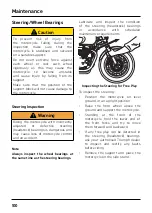 Предварительный просмотр 100 страницы Triumph Bonneville Bobber Owner'S Handbook Manual