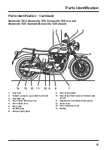 Предварительный просмотр 17 страницы Triumph Bonneville T100 2018 Owner'S Handbook Manual