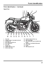 Предварительный просмотр 21 страницы Triumph Bonneville T100 2018 Owner'S Handbook Manual