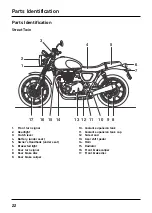 Предварительный просмотр 22 страницы Triumph Bonneville T100 2018 Owner'S Handbook Manual